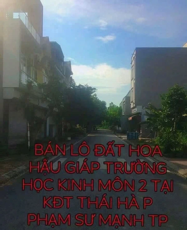 Bán lô đất Kinh Môn Hải Phòng 82,5m² giá 1 tỷ