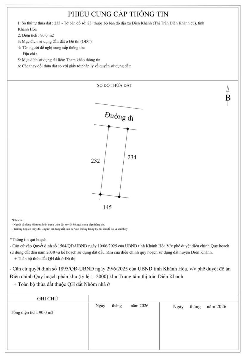 Bán lô đất 90m2 đường Lý Thường Kiệt Khánh Hòa - Ảnh thu nhỏ 5