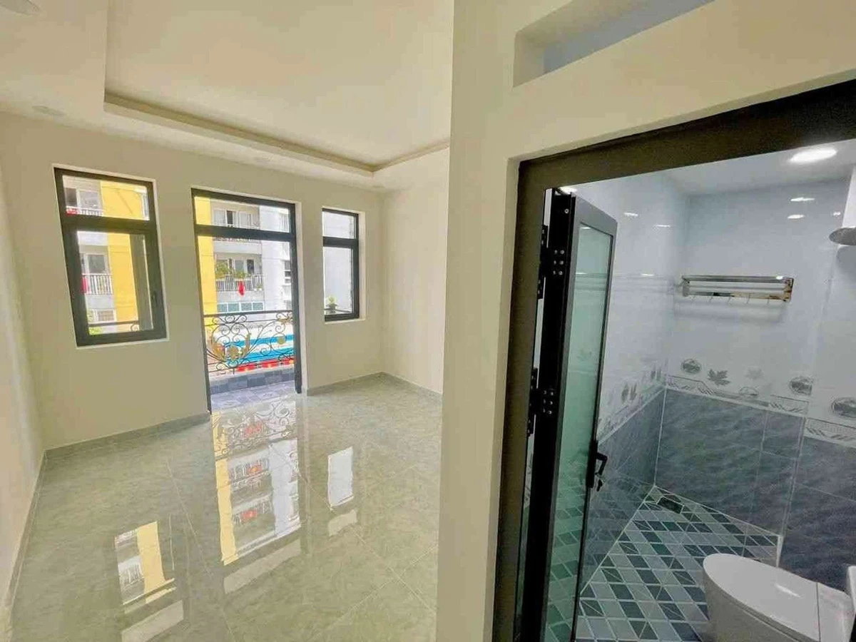 Bán nhà 4 tầng 52.4m2 hẻm ô tô Quận 6 - Ảnh thu nhỏ 4