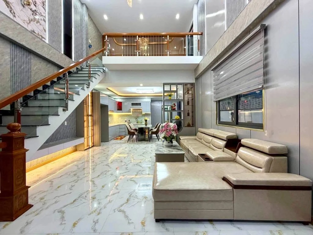 Biệt thự sân vườn 286.5m² lô góc 2 mặt tiền, 3PN, Phước Lý, Cần Giuộc - Ảnh thu nhỏ 4