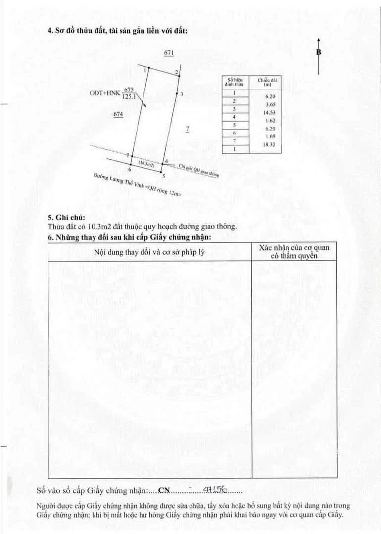 Bán đất mặt tiền Lương Thế Vinh Quận 7, 60m² giá 4 tỷ 250 triệu - Ảnh thu nhỏ 3