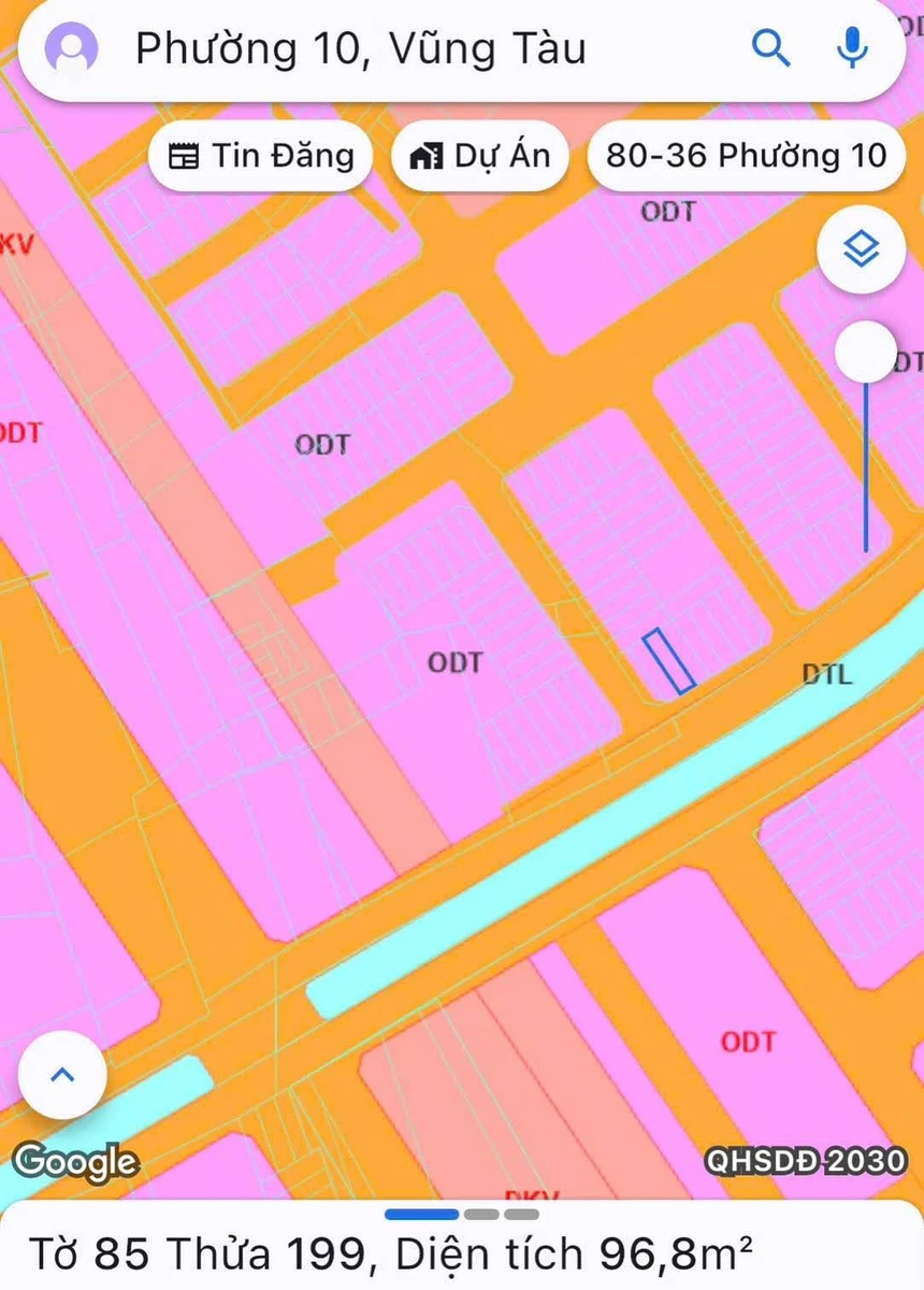 Bán đất mặt tiền Khang Linh Vũng Tàu 96,9m² 5,5 tỷ - Ảnh thu nhỏ 2