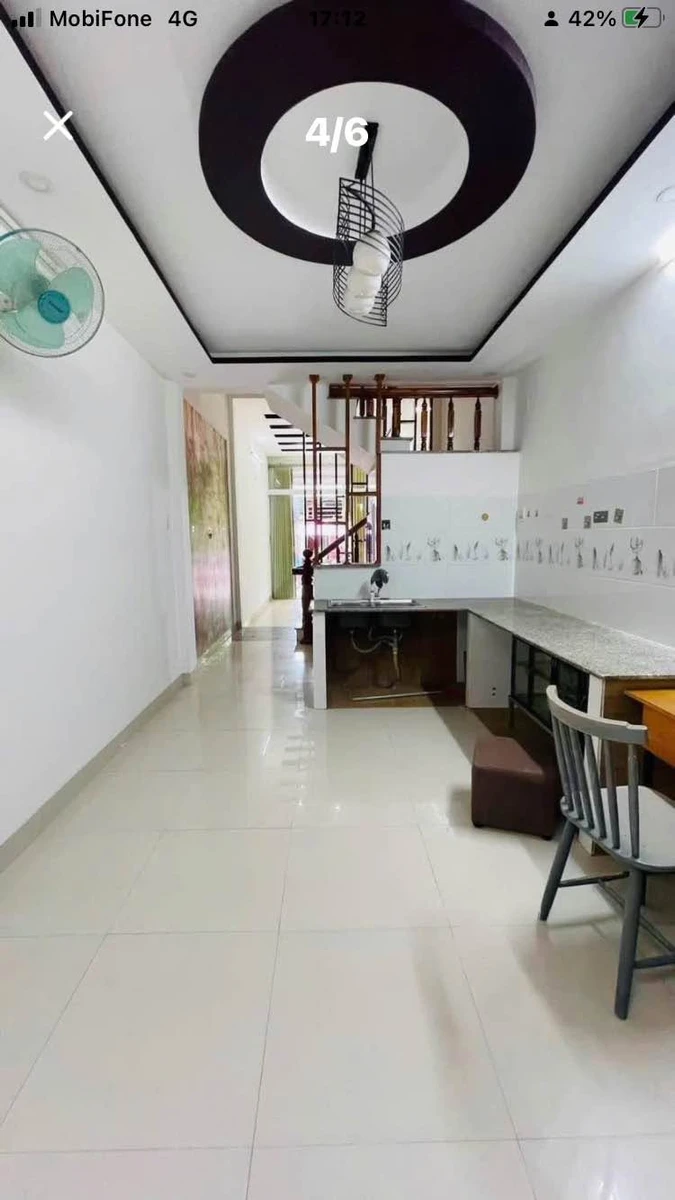 Bán nhà 2 tầng mặt tiền 44,5m² Châu Mạnh Trinh, Quy Nhơn - Ảnh thu nhỏ 4