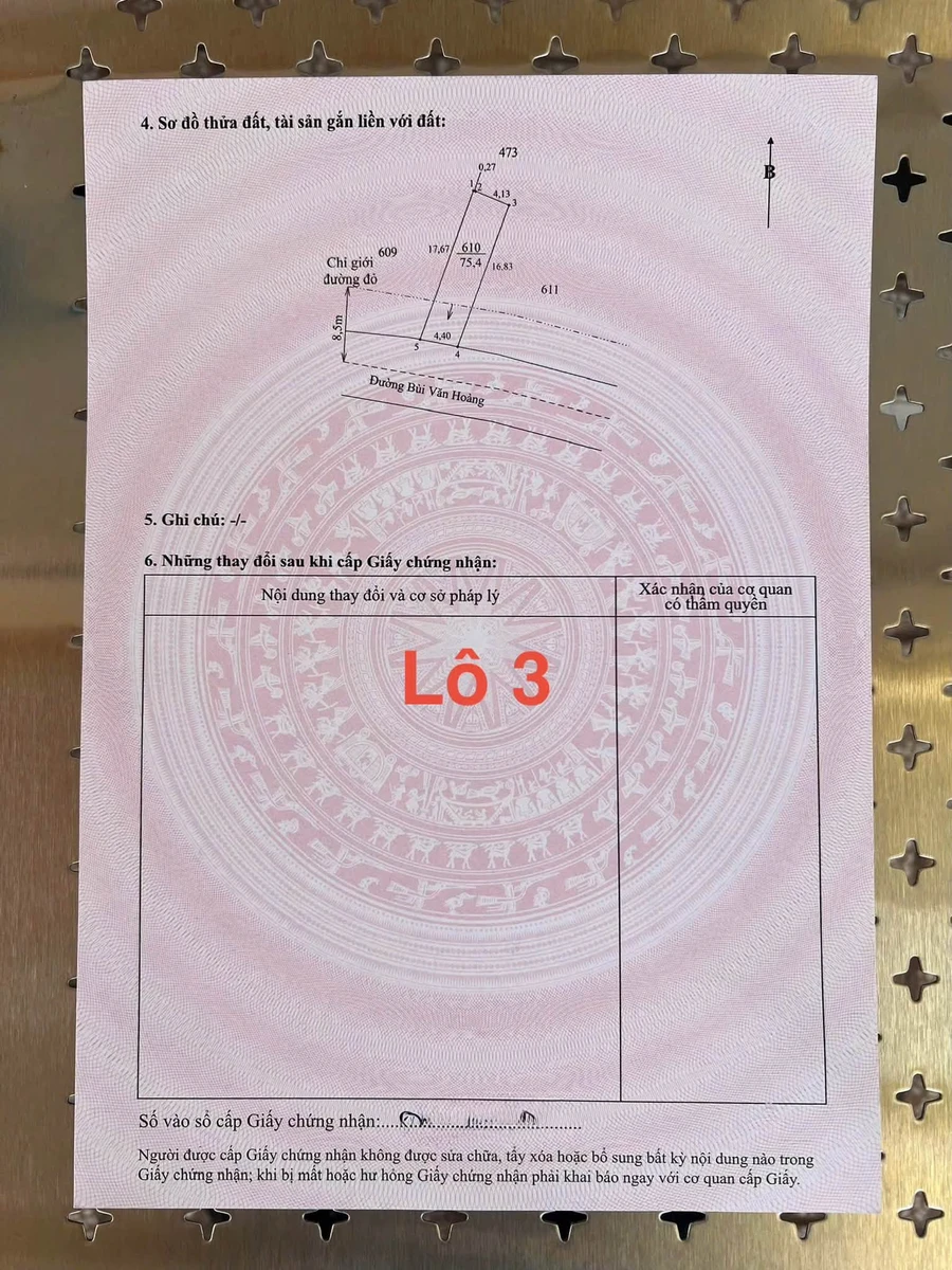 Bán đất thổ cư mặt tiền đường 7m, 69m², xã Mỹ Lệ, Cần Đước, Long An - Ảnh thu nhỏ 5