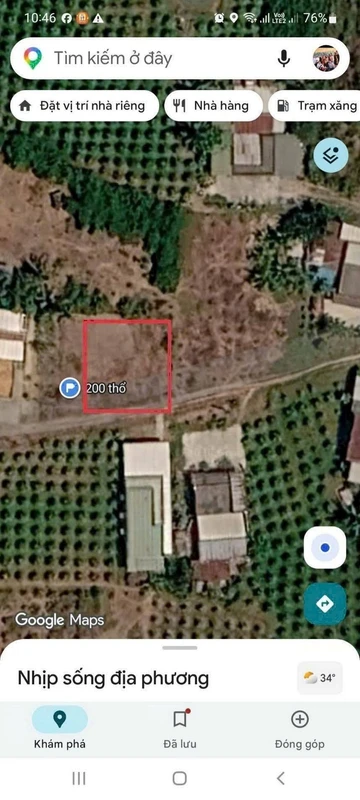 Bán 200m đất tổ chức ở Hàm Chính Bình Thuận 670 triệu
