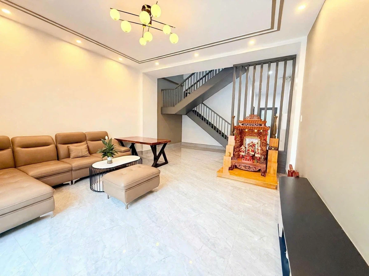 Bán nhà 1 trệt 1 lầu mặt tiền Văn Cao, Rạch Giá, 200m² - Ảnh thu nhỏ 2