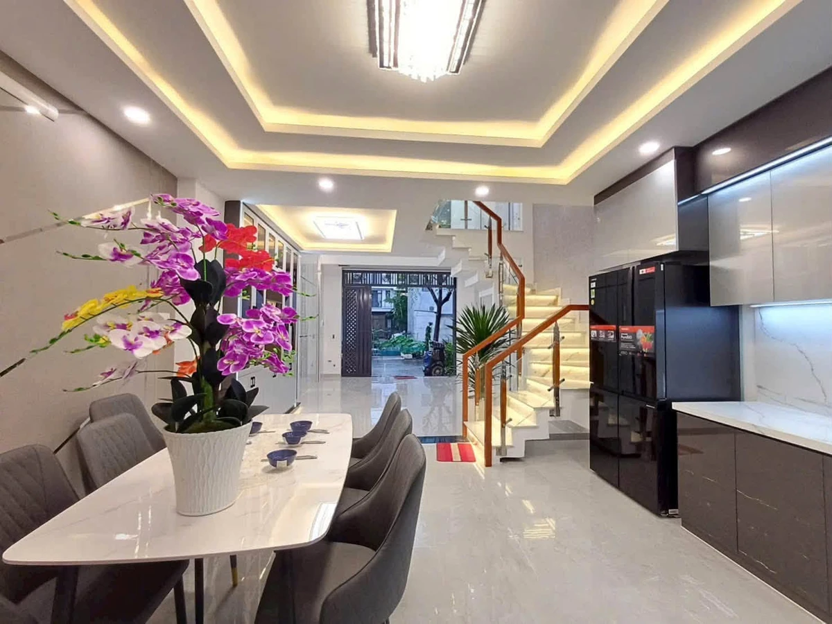 Cho thuê nhà 1 trệt 1 lửng 3 lầu 4PN full nội thất đường Thạnh Xuân 25, Quận 12, 15 triệu/tháng - Ảnh thu nhỏ 3
