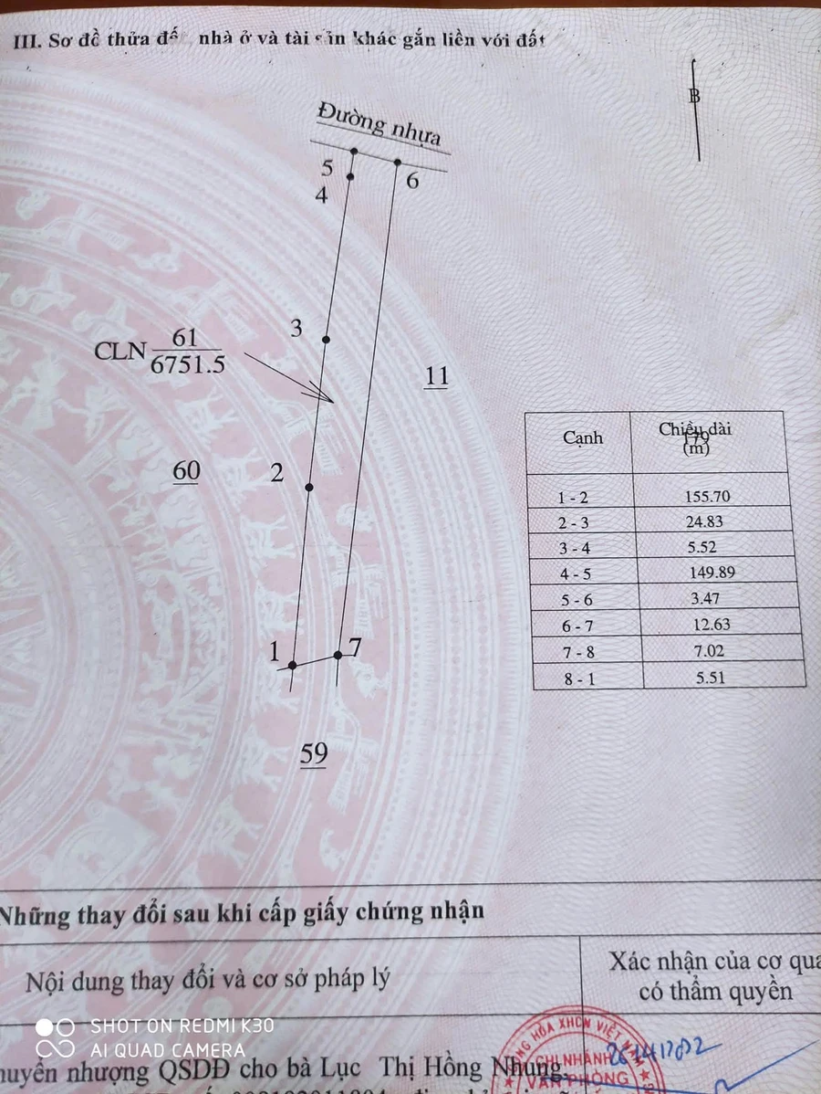 Bán 1 hecta đất Xã Thuận Hà, Bình Dương, 1 tỷ 700 triệu - Ảnh 1