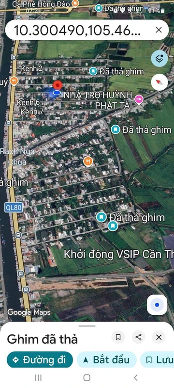 Bán nhà đất 327m2 giá 1,7 tỷ tại Kinh 5, Vĩnh Trinh, Vĩnh Thạnh, Cần Thơ