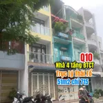 Bán nhà 4 tầng BTCT 51m2 giá 7,5 tỷ gần mặt tiền Lý Thái Tổ, Quận 10 - Ảnh thu nhỏ 1