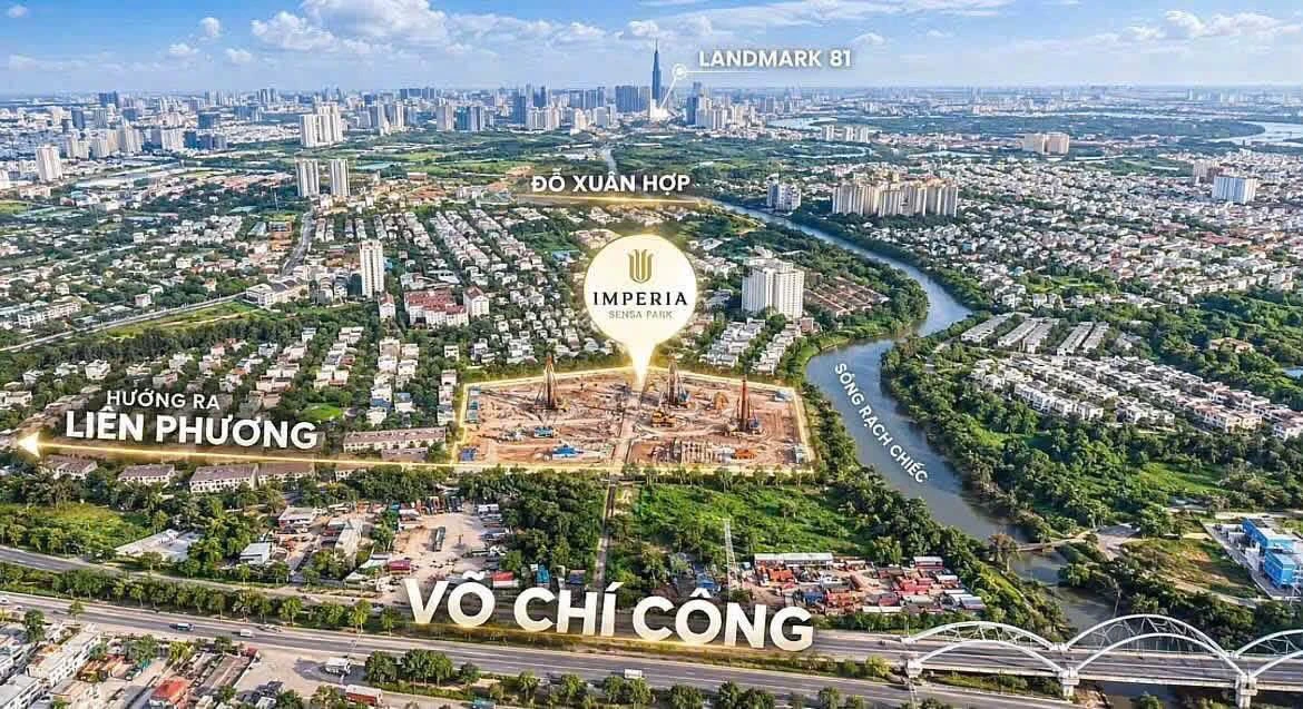 Imperia Sensa Park Căn hộ TOD, cạnh Metro số 6, cạnh Global City, Thảo Điền, Thủ Thiêm, LH ĐVPP F1 - Ảnh thu nhỏ 2