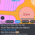 Bán lô đất 509m² Tóc Tiên Phú Mỹ, giá 2 tỷ 3 - Ảnh thu nhỏ 1