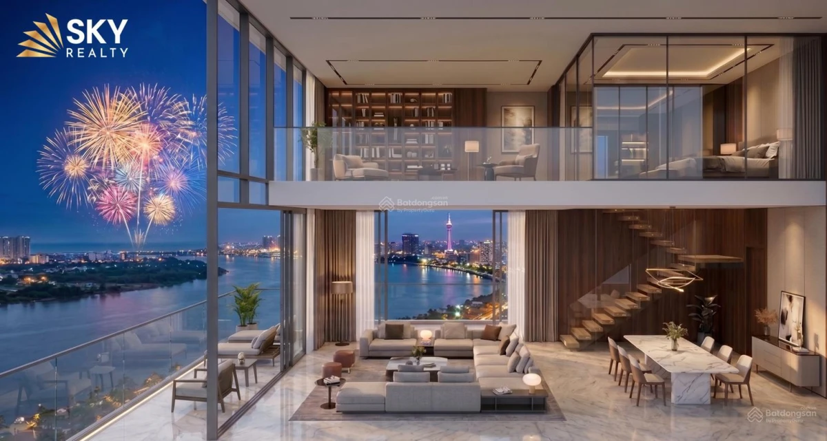 Cực hiếm penthouse 3PN 110m2 view sông Hàn pháo hoa chỉ 5 tỷ/căn giá gốc CĐT Sun Group - Ảnh 1