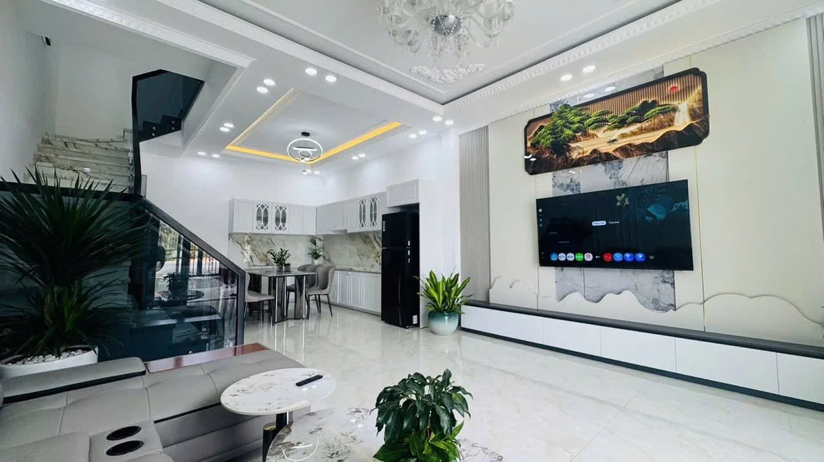 Nhà mới mái ngói mặt tiền HL45 Diên Phú, 158.6m², 3PN, 3.28 tỷ - Ảnh thu nhỏ 2