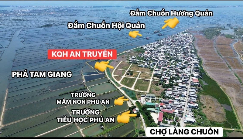 Bán đất nền 136,4m² KQH Chợ An Truyền, Huế 950 triệu