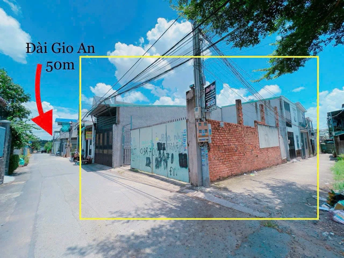 Bán lô góc 2 mặt tiền 7x14m, Hố Nai, Bình Dương, 1 tỷ 850 triệu - Ảnh thu nhỏ 4
