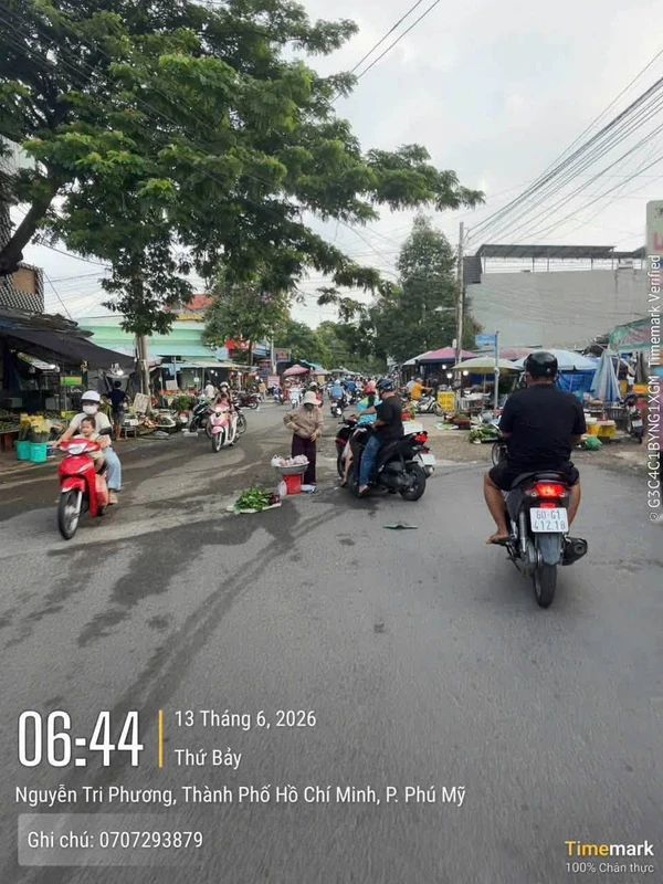 Bán đất mặt tiền chợ Nguyễn Trí Phương 100m² 4 tỷ
