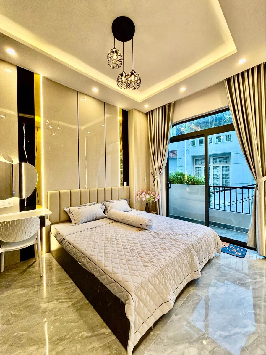 Nhà phố 3 tầng 61m2, 3 PN, đường Thái Thị Bôi, Thanh Khê, Đà Nẵng - Ảnh thu nhỏ 4