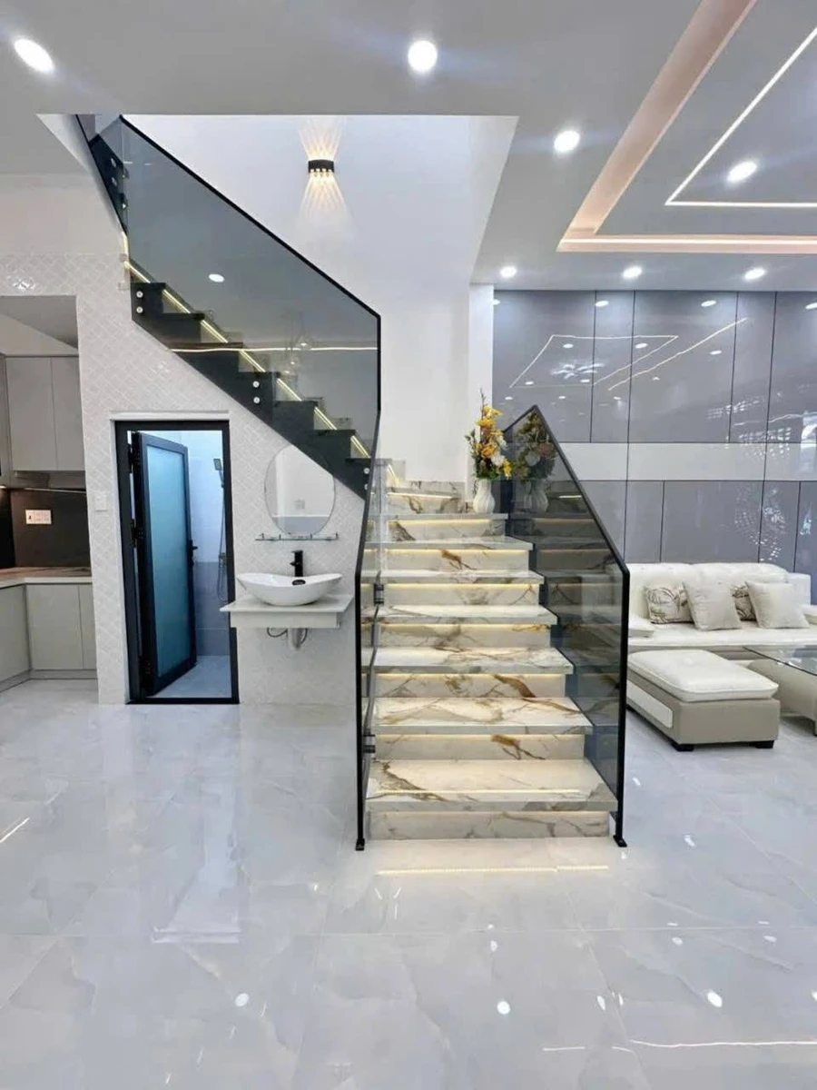 Bán nhà mới xây hẻm xe hơi 4.5x12m, 3PN, đường Chiến Lược, Bình Tân, giá 5,37 tỷ - Ảnh thu nhỏ 5