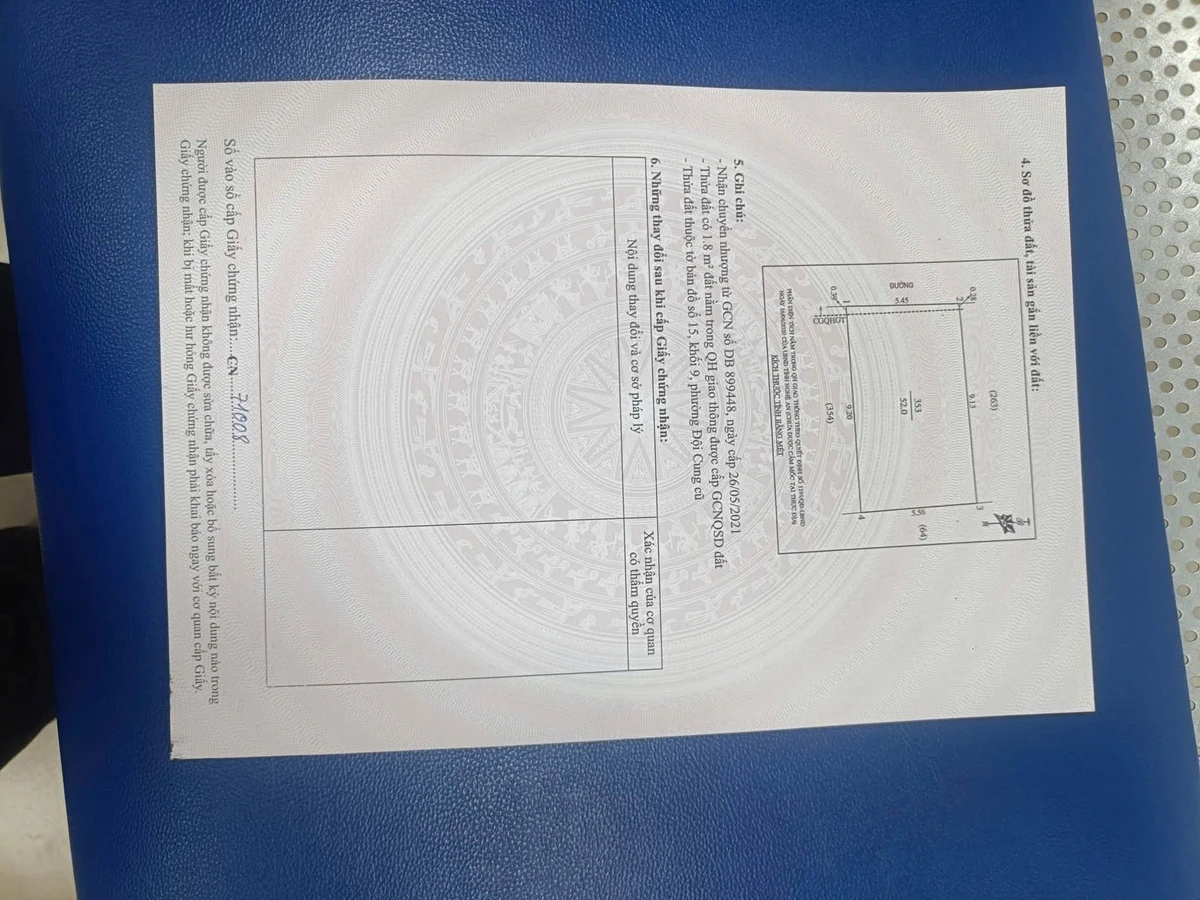 Bán nhà 3 phòng ngủ 52,5m2 Nguyễn Tiền Quận 1 giá 4,x tỷ - Ảnh thu nhỏ 2