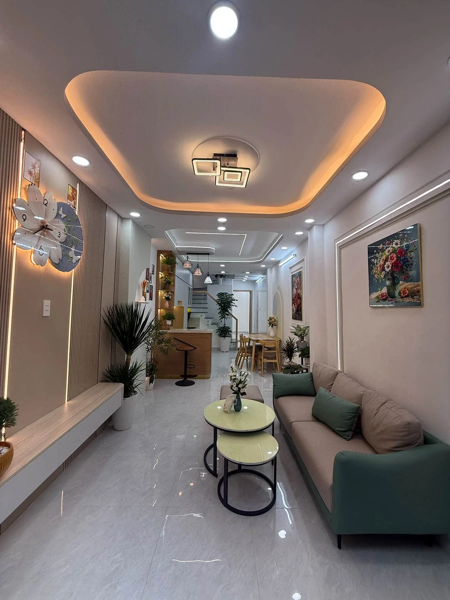 Bán nhà hẻm xe hơi 42m2, 3 tầng, gần Ngã Tư Bốn Xã, Bình Tân, nhỉnh 4 tỷ - Ảnh thu nhỏ 2