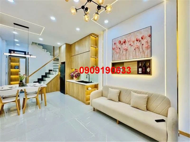 Bán nhà 1 trệt 2 lầu 35m2, 3PN, đường Nguyễn Văn Trỗi, Phú Nhuận, giá 6,6 tỷ - Ảnh 1