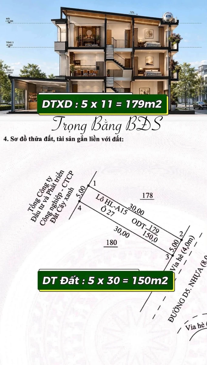 Bán nhà mặt tiền Bình Dương 150m2 3,6 tỷ - Ảnh thu nhỏ 3