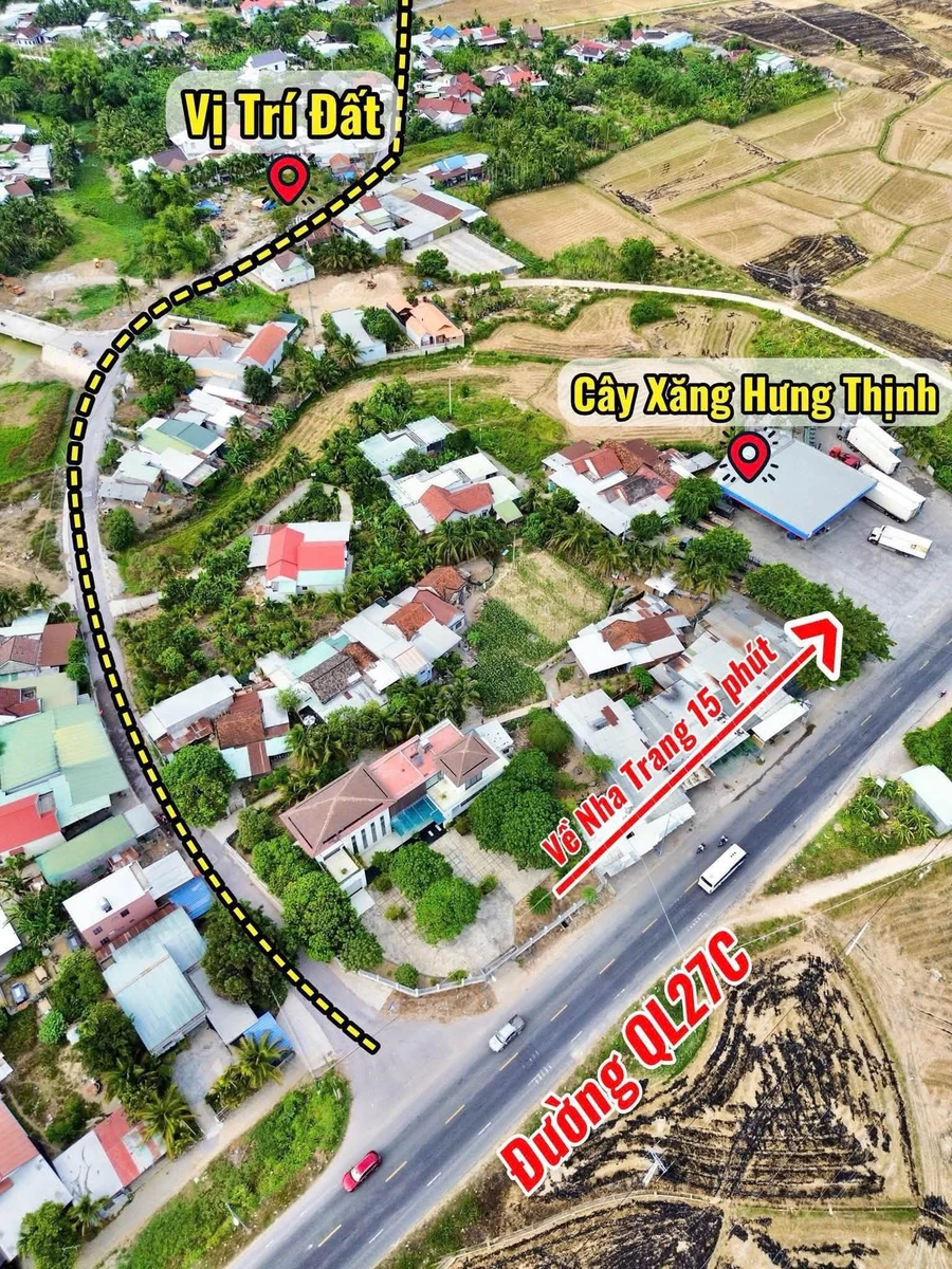 Bán đất Diên Khánh 433.6m² đường Lạc Hòa 2.999 tỷ - Ảnh thu nhỏ 2