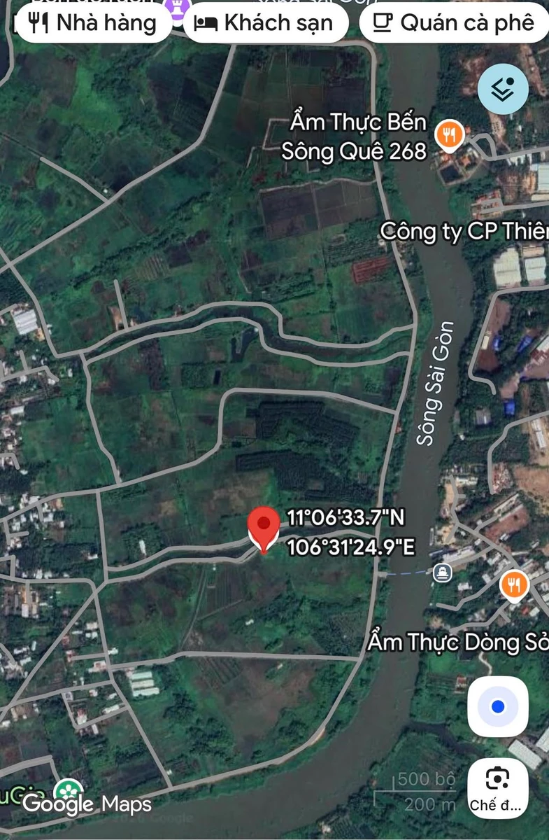 Bán đất CLN 11321m2 view sông Sài Gòn Củ Chi 14 tỷ - Ảnh 1