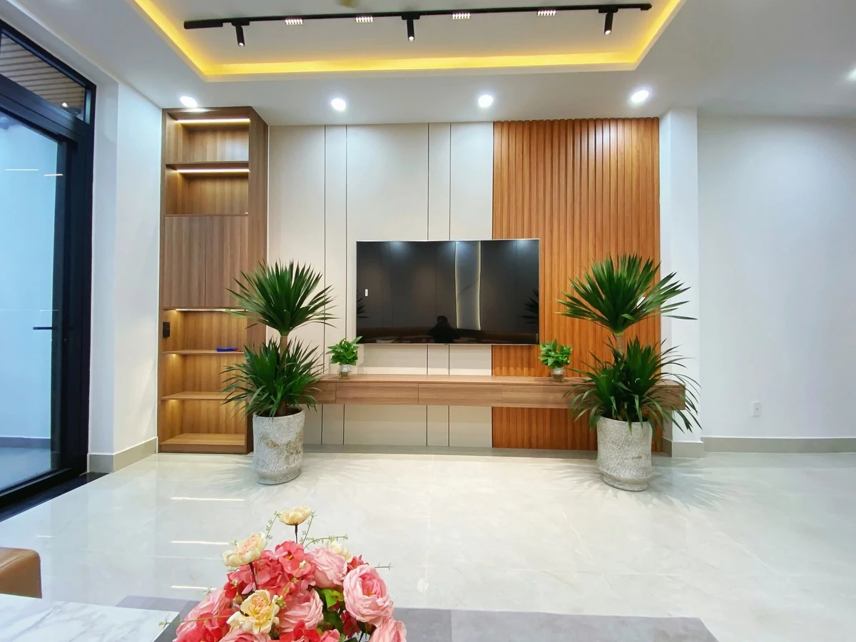 Nhà bán Bình Chánh 100m² full nội thất, sổ hồng - Ảnh thu nhỏ 3