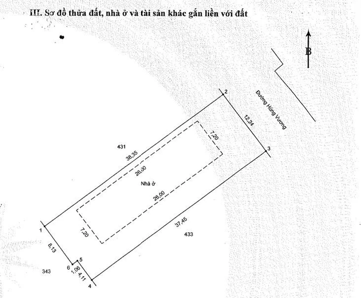 Bán nhà riêng tại TD432 TBD47, Số 4, Đường Hùng Vương, Khóm Hưng Đạo Vương, Phường 1, Tp Vĩnh Long
