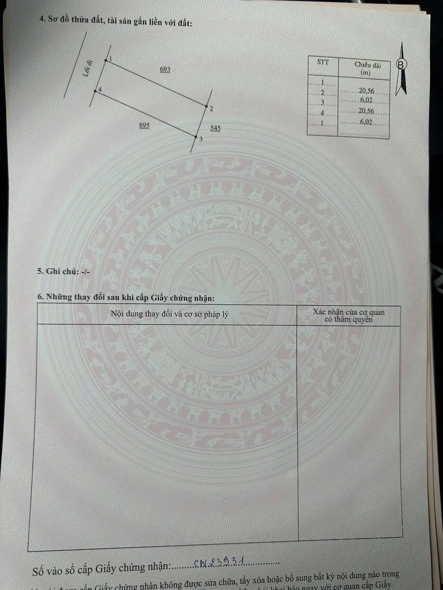 Bán lô đất 124m² Dốc Lết, Nha Trang, Khánh Hòa 2.4 tỷ - Ảnh thu nhỏ 2