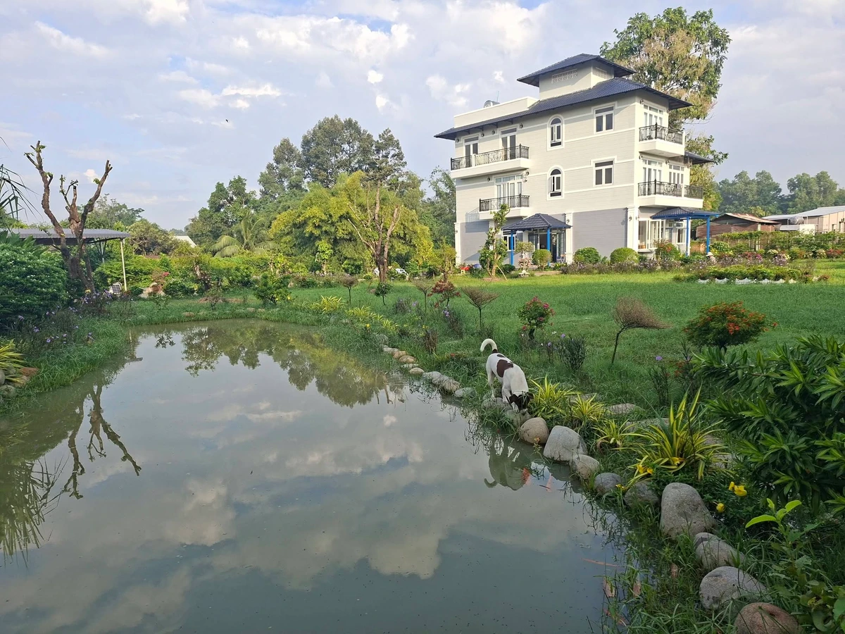 Bán biệt thự sân vườn 2553m2 mặt tiền Tỉnh Lộ 7, xã Thái Mỹ, Củ Chi, giá 13,5 tỷ - Ảnh thu nhỏ 3
