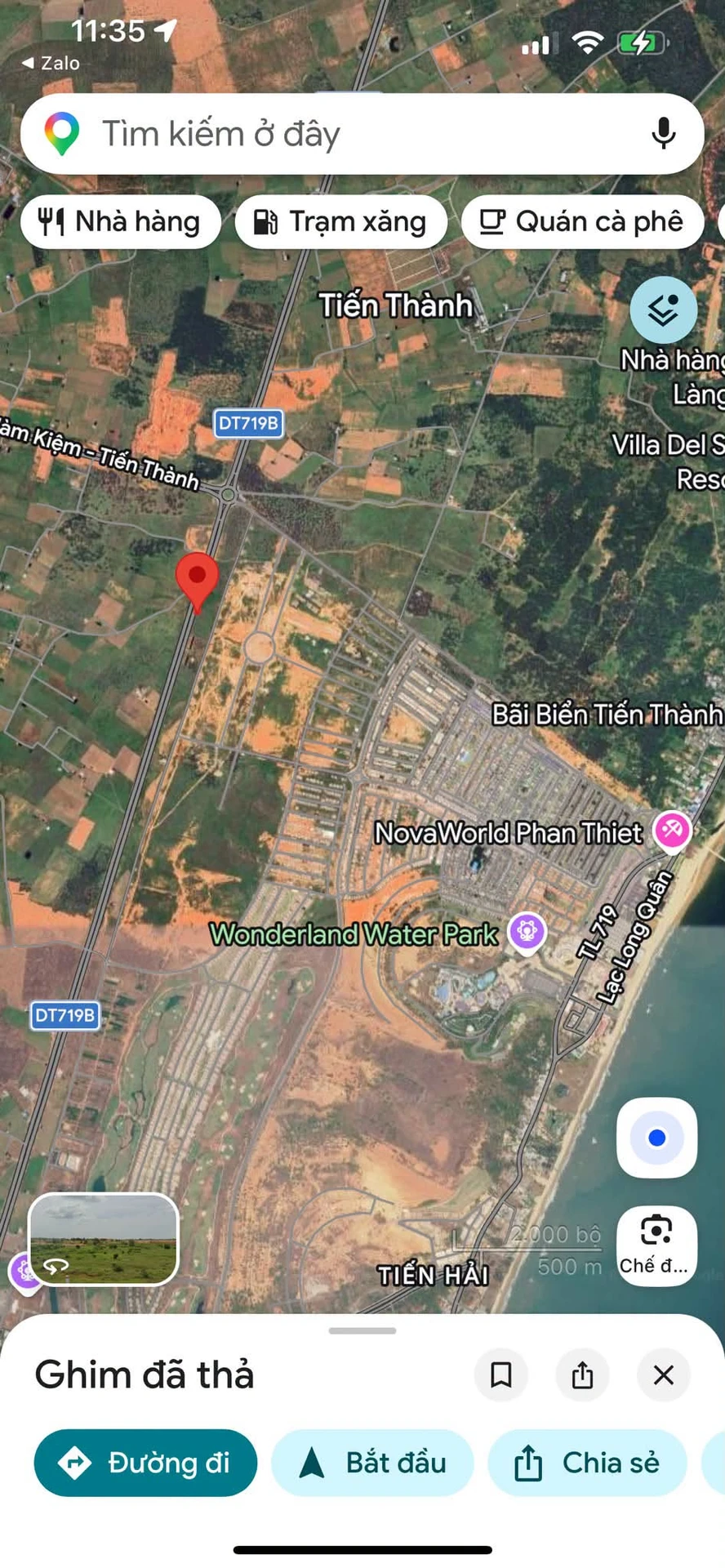 Bán lô đất 6.240m2 DT 719B Phan Thiết, 2 tỷ 500 - Ảnh 1