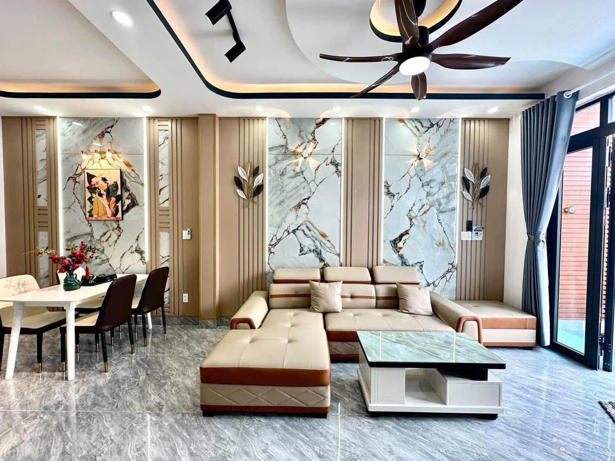 Bán nhà mặt tiền Lộc Hậu Nhựa 98m² 3 phòng ngủ Mỹ Lộc - Ảnh thu nhỏ 5