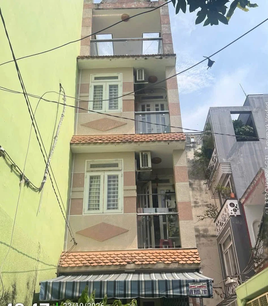 Bán nhà 4 tầng 37m² 5PN Thích Quảng Đức Phú Nhuận - Ảnh 1