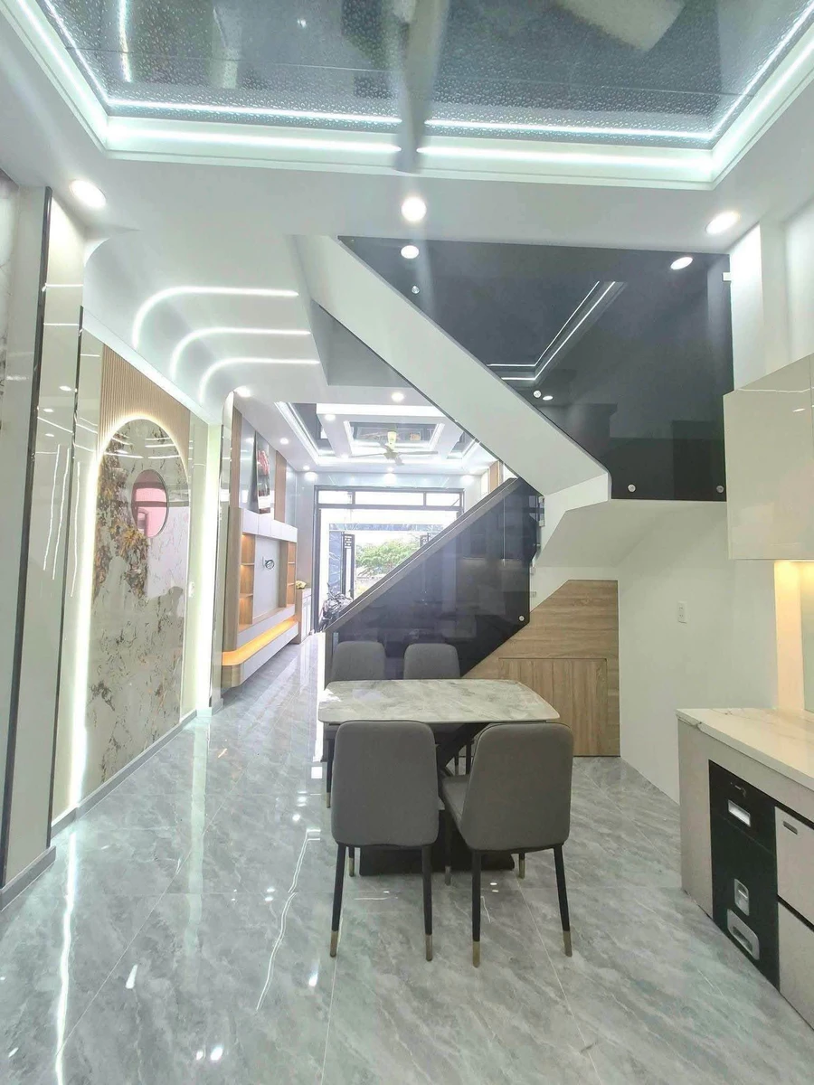 Nhà 1 trệt 1 lầu 80m² Hương Lộ 7, Bến Cá 1 tỷ 90 - Ảnh thu nhỏ 4