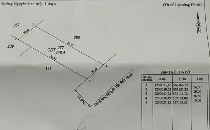 Bán đất mặt tiền Nguyễn Văn Rốp, Tây Ninh, 360 m², 8 tỷ - Ảnh thu nhỏ 3