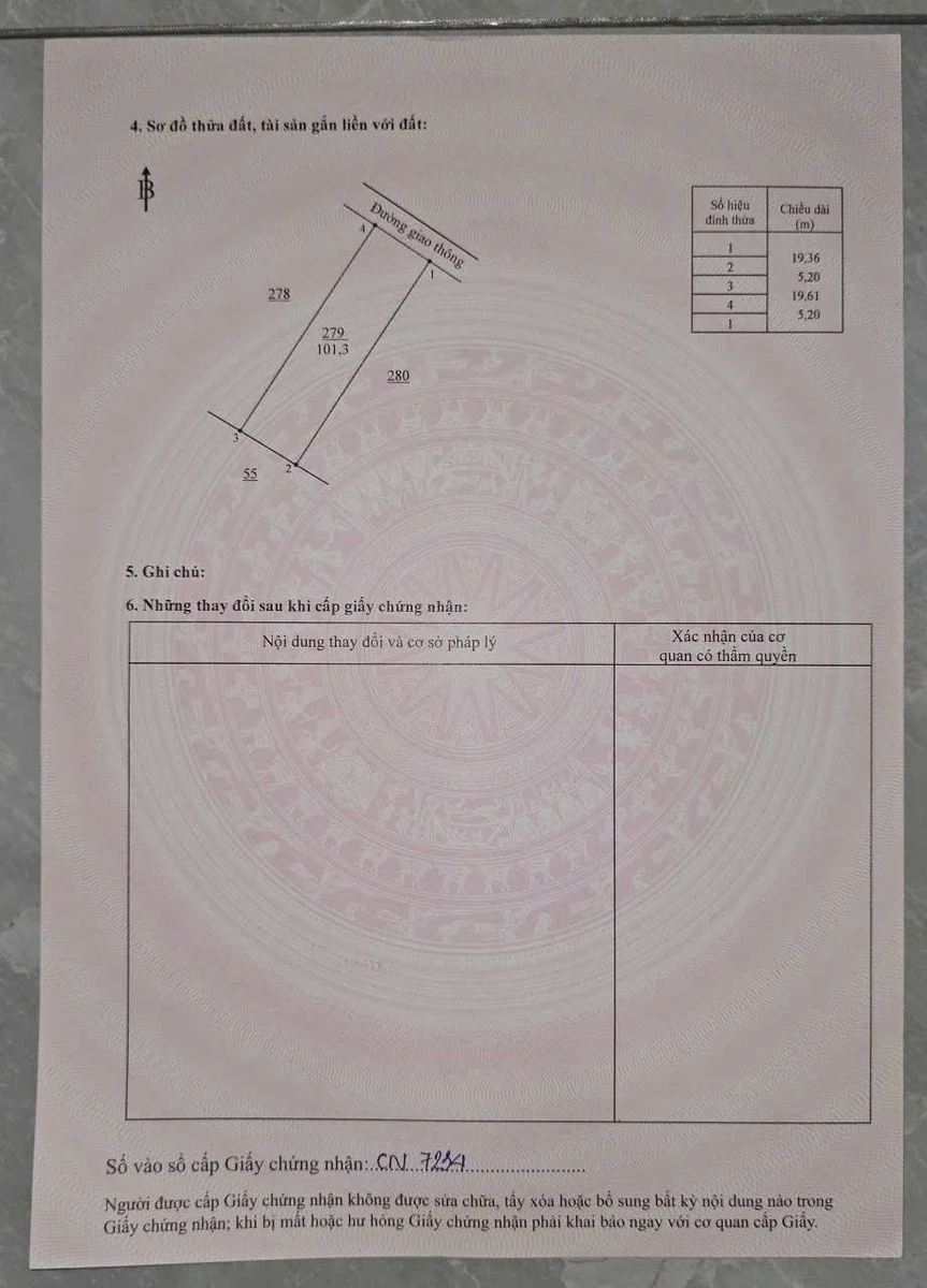 Bán đất thổ cư 5x20 sổ riêng, mặt tiền đường bê tông, Phường Hàng Gòn, Long Khánh, Đồng Nai - Ảnh 1