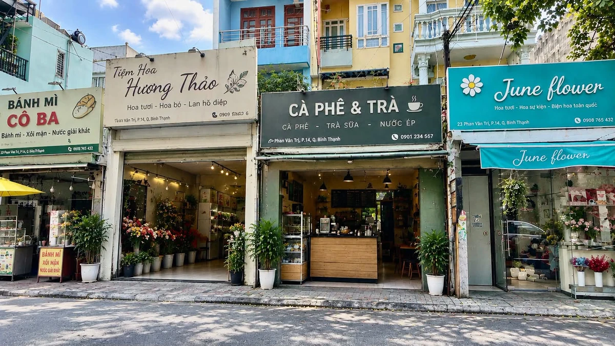 Bán nhà mặt tiền Phan Văn Trị, Bình Thạnh, 80m², 15 tỷ - Ảnh 1