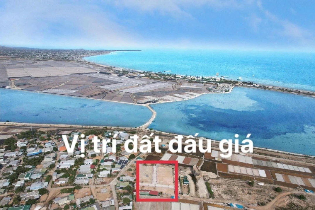 Đất gần Biển Ninh Chữ đấu giá nhà nước - Cơ hội đầu tư đất biển giá rẻ - Ngân hàng hỗ trợ vay - Ảnh 1
