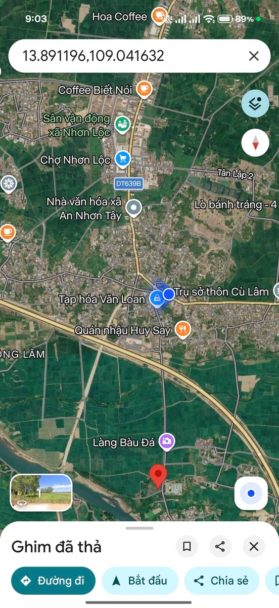 Bán đất ruộng 800m2 gần Làng Rượu Bầu Đá, An Nhơn Tây 120 triệu - Ảnh 1