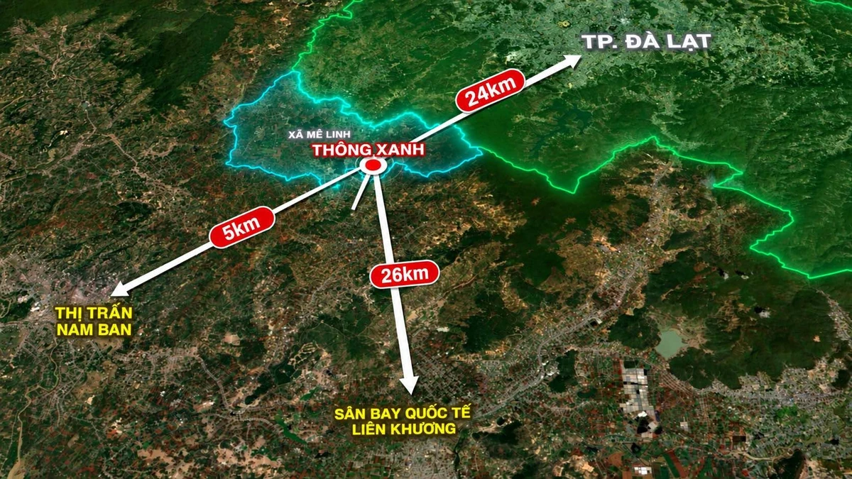 Bán đất nền 370-400m² giá từ 799 triệu tại Mê Linh, Đà Lạt - Ảnh 1