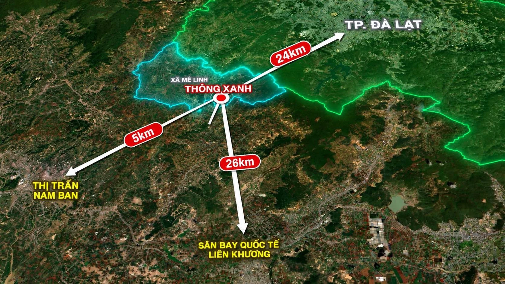 Bán đất nền 370-400m² giá từ 799 triệu tại Mê Linh, Đà Lạt - Ảnh 1