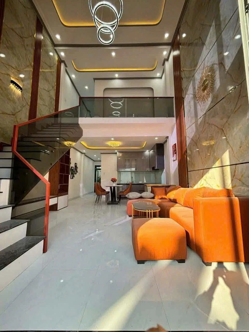 Bán nhà 1 trệt 1 lầu 5x20m, 3 phòng ngủ, giá 1,79 tỷ gần cây xăng An Viễn - Ảnh 1