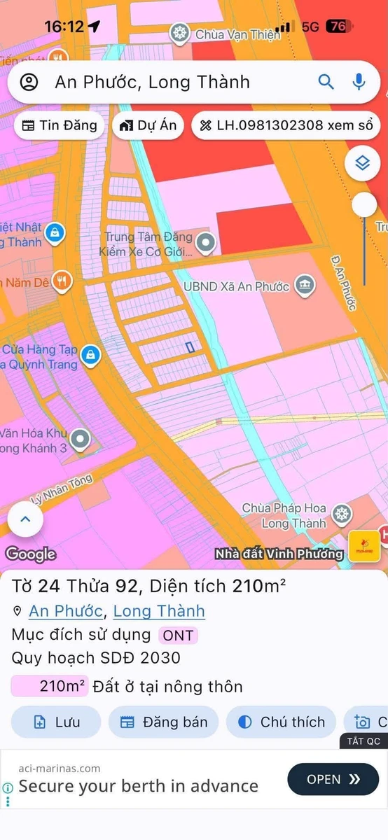 Bán đất ngộp 10x21m (210m2) tại An Phước, Đồng Nai, giá khoảng 2 tỷ - Ảnh thu nhỏ 3