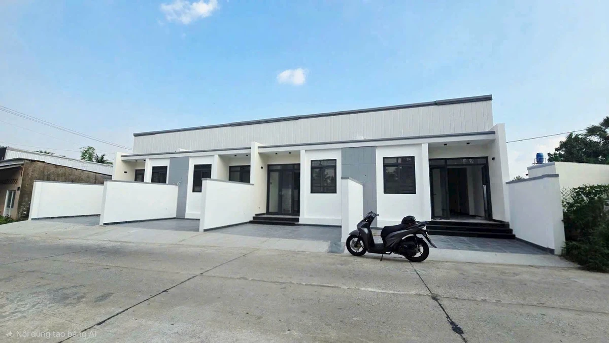 Bán nhà mới 99,7m2 đường Lê Minh Xuân Nhà Bè - Ảnh 1