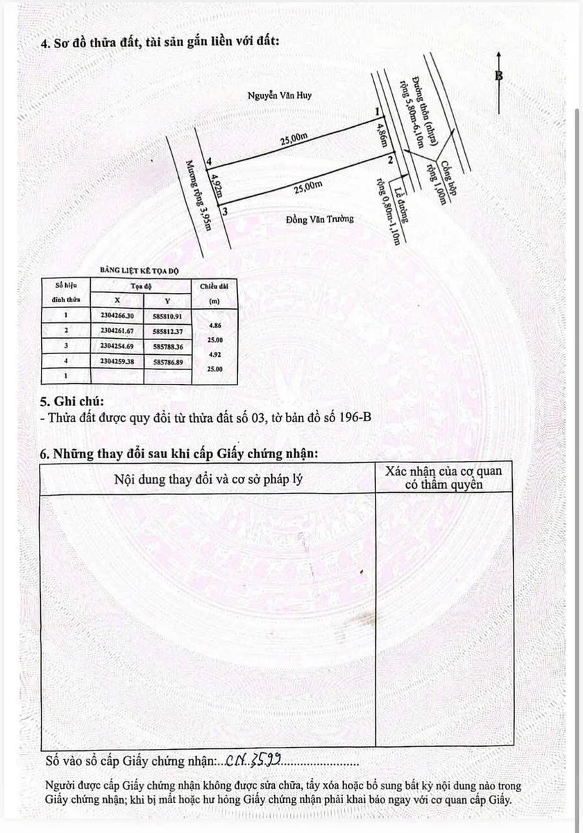 Bán lô đất 122m² mặt tiền Dốc 1 Tiên Hội, An Lão - Ảnh thu nhỏ 4