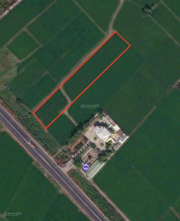 Tây Ninh - 22 tỷ MT QL22B. 6000m2 MT suối 1814.6m2 thổ cư. Ngang 35x60m. Tiện xây nhà xưởng CHDV - Ảnh thu nhỏ 3
