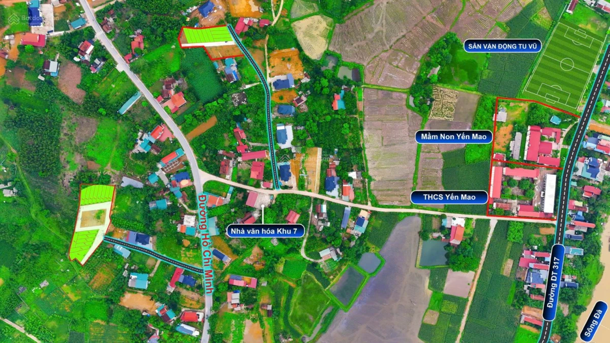 330 triệu, bán đất ở đường Tỉnh Lộ 317, Xã Tu Vũ, Thanh Thủy, Phú Thọ, 105m² giá siêu hời - Ảnh thu nhỏ 5
